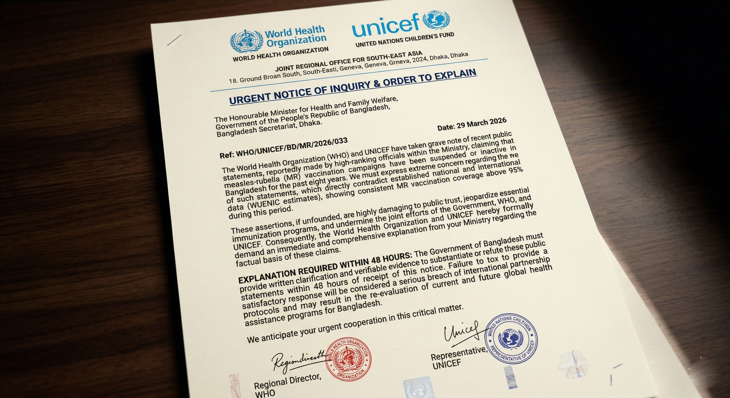 তারেক’কে  ৪৮ ঘন্টার আলটিমেটাম,  ব্যাখ্যা চেয়ে নোটিশ